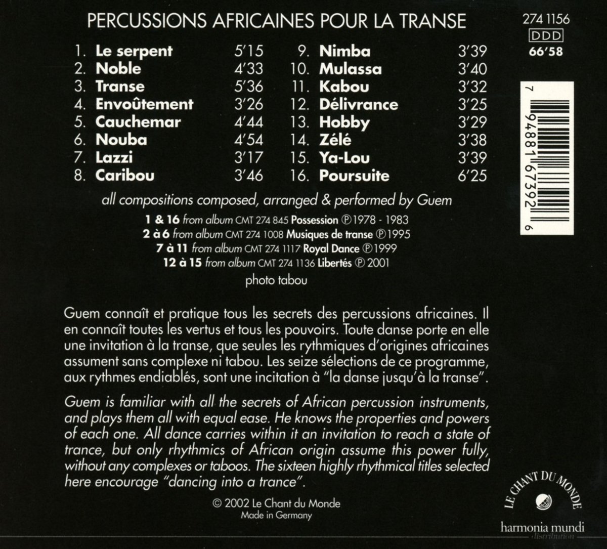 Guem Percussions 1