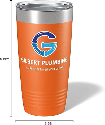 Miniatura 27 de Vaso personalizado de 20 onzas (17 colores) impreso aislado de acero inoxidable con recubrimiento en polvo con tapa, artículos promocionales