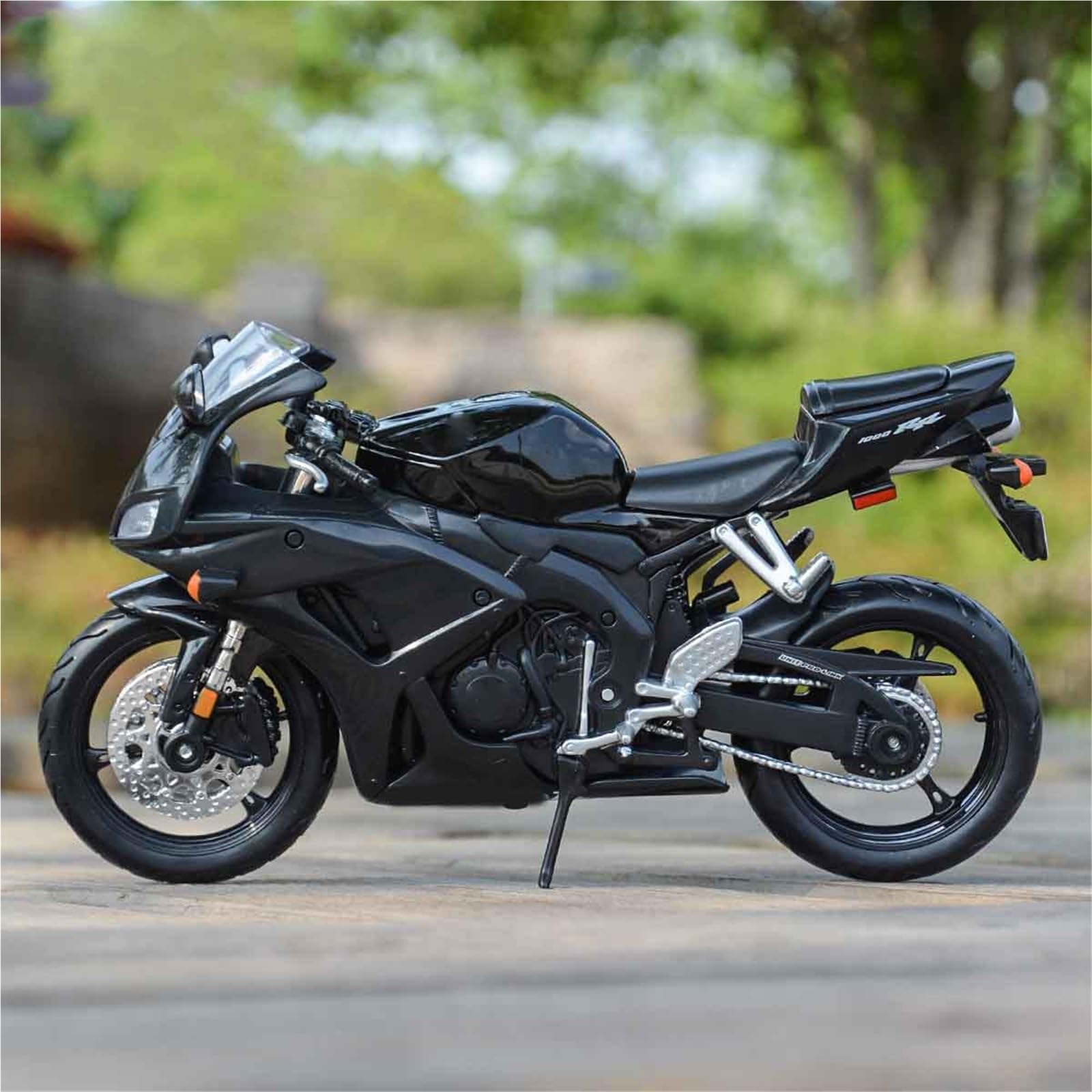 Per CBR1000RR Veicoli Pressofusi Neri Hobby Da Collezione Modello Di Moto Giocattoli 1:12