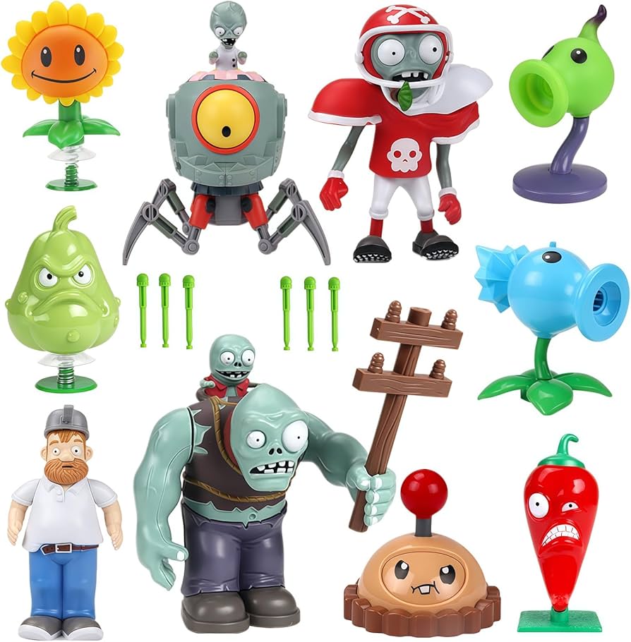しょこぴょん 4/5 dweセット Amazon.com: JHESAO 10 PCS Plants and Zombies Toys Action Figures
