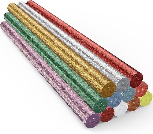 Miniatura 10 de ENPOINT Barras de pegamento caliente marrón tamaño completo, 8 pulgadas de largo x 0.43 pulgadas de diámetro, paquete de 36 barras de pegamento