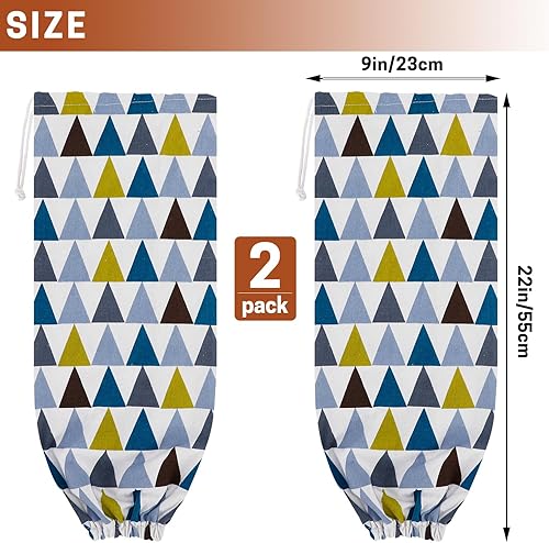 Miniatura 2 de SWISSELITE - 2 organizadores con soporte para bolsas de plástico grandes para montaje en pared, dispensador de almacenamiento, 22 x 9pulgadas