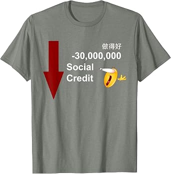 - 30,000,000 Social Credit T-Shirt
