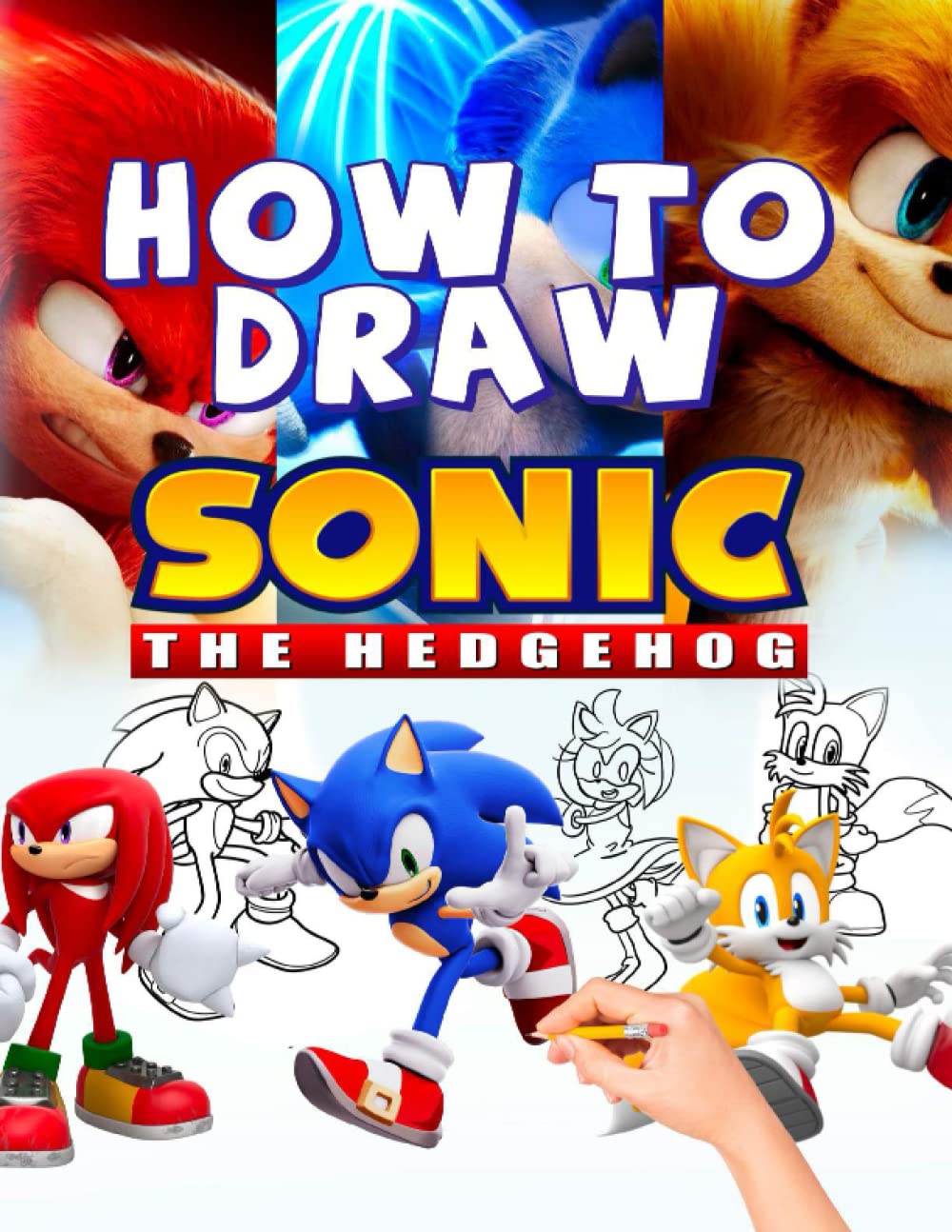 How To Draw Sonic The Hedgehog 2 In 1 Drawing | Desertcart KSA