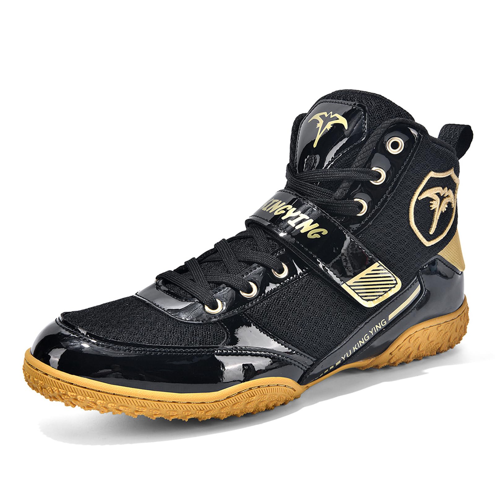 Zapatillas Boxeo Caña Media Hombre Botas Lucha Fitness Transpirables