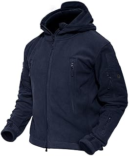 Men's Military Tactical Jacket Warm Fleece Hoodies Sport Outdoor Winter Coats Windbreaker
