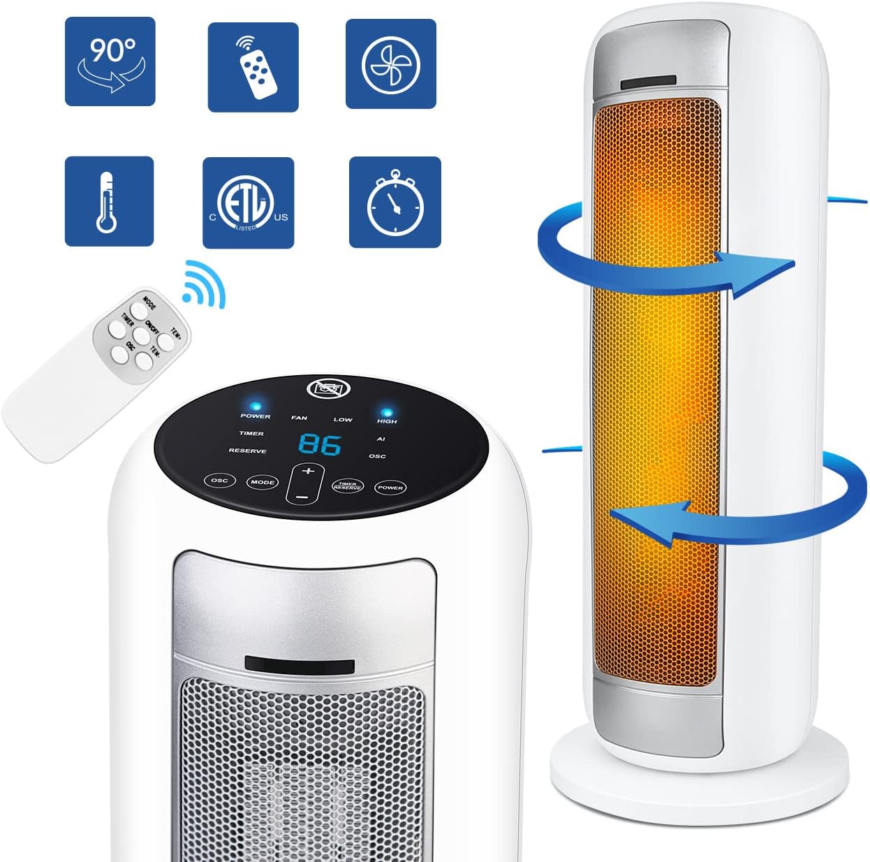 Estufa eléctrica de bajo consumo Primevolve