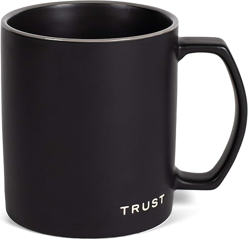 Miniatura 7 de Lighthouse Christian Products Simply Yours Inspirational Faithful Servant - Taza de cerámica brillante, de 18 onzas, color azul marino