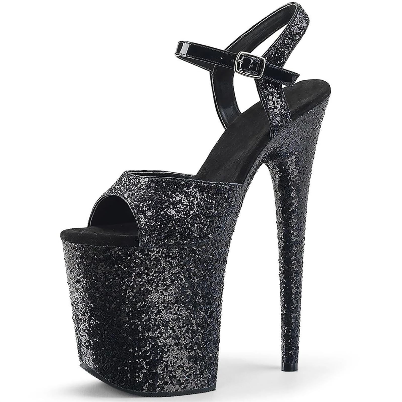 Talons hauts à plateforme et finitions soignées en mousse douce - 8