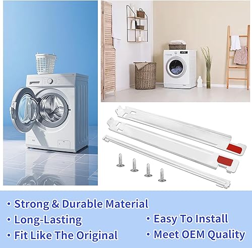 Miniatura 6 de AP-KSTK1 - Kit de apilamiento de lavandería de 27 pulgadas para lavadora y secadora LG Kit de apilamiento de ropa