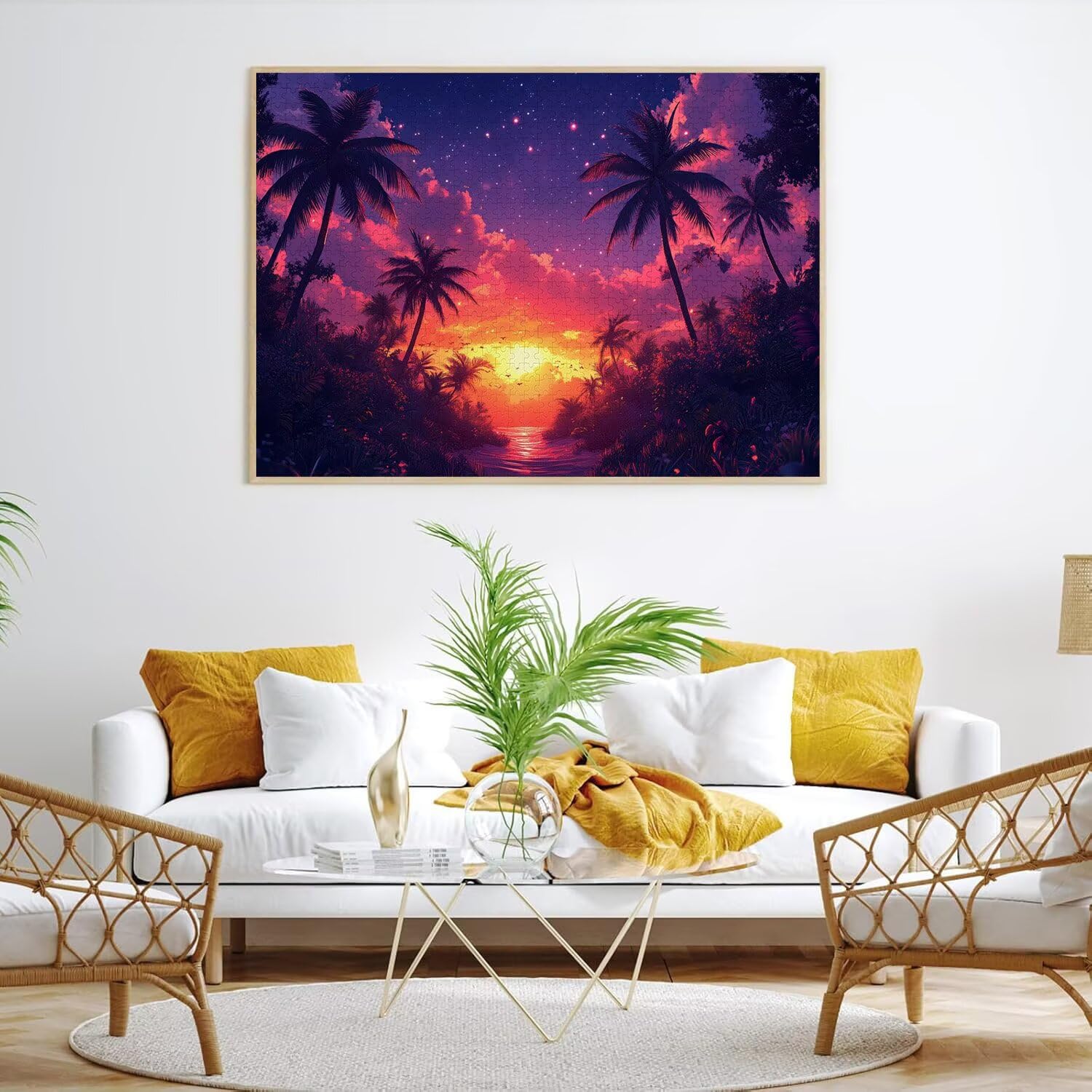 Puzzle 4000 sztuk 141 x 87 cm, puzzle dla dorosłych gwiazdy leśne, n-795