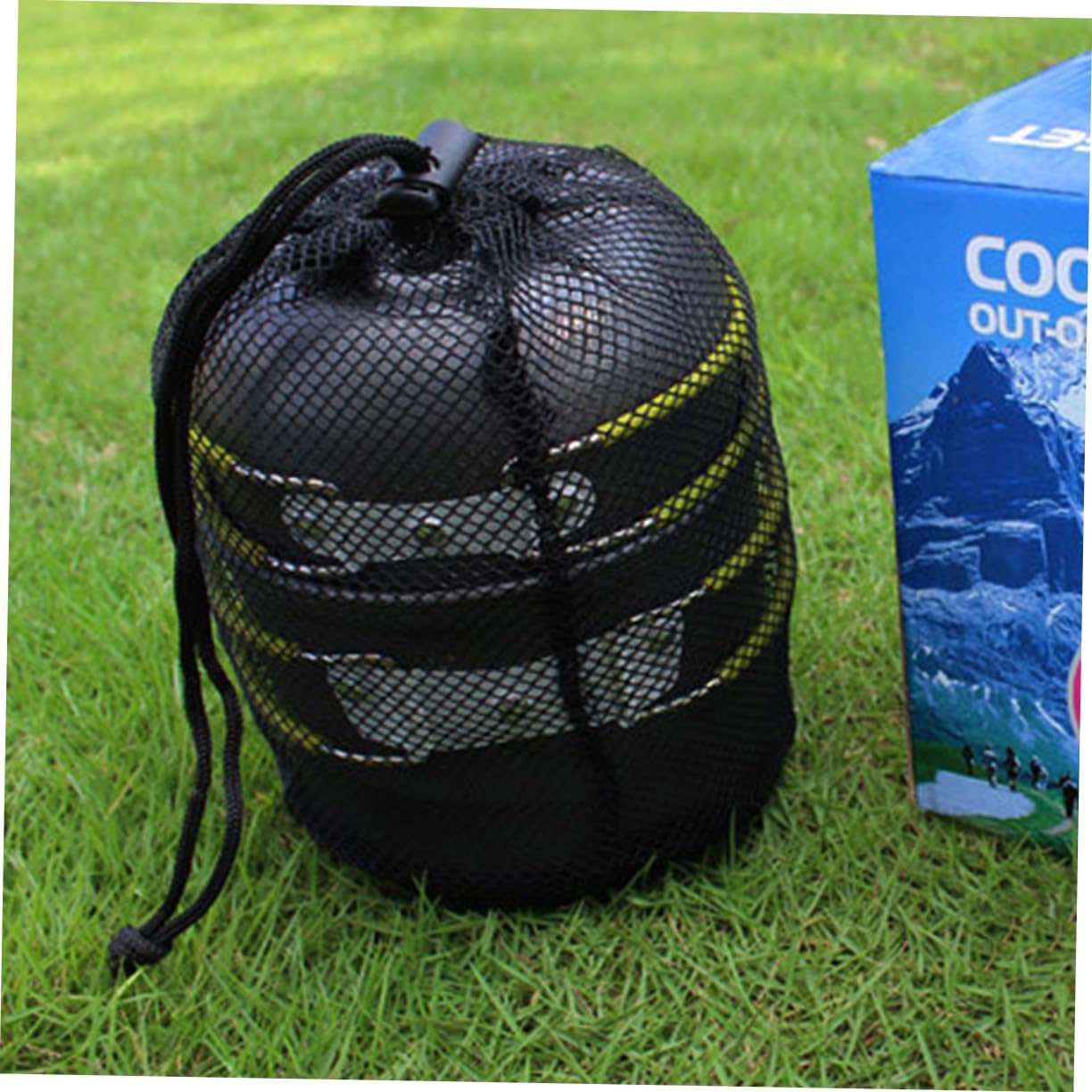 GANAZONO Camping Cookware Kit Pots Outdoor Cooking Equipment for Picnic Hiking Camping