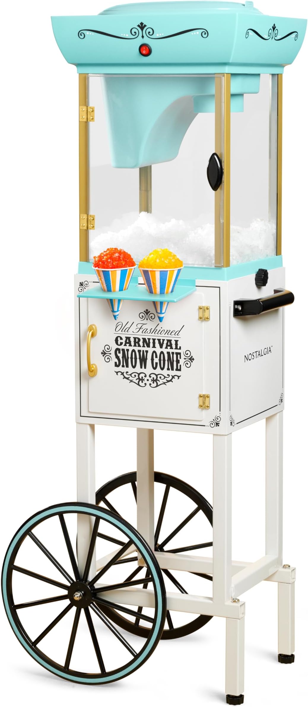 Nostalgia Shaved Ice Machine, Aqua