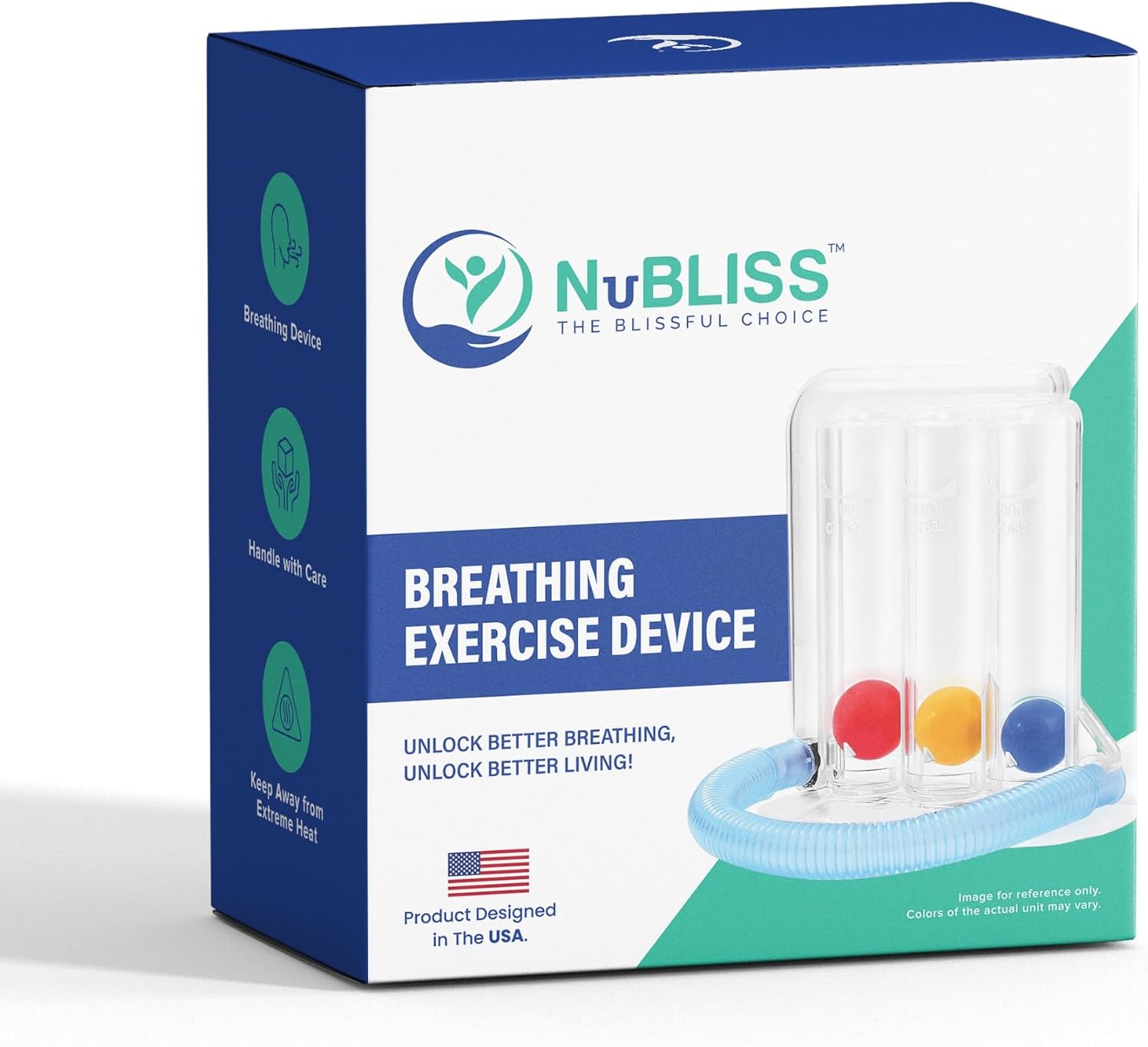 Nubliss Vitality Trainer with Adjustable Resistance Settings for Enhanced Control, Strength and Stamina, Exercise Trainer, Easy to Clean - 2.0
