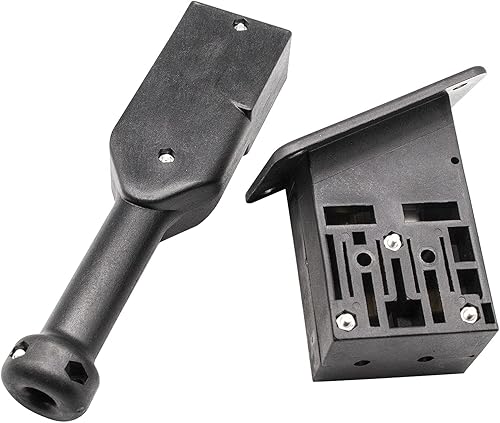 Miniatura 4 de EZGO Receptáculo de cargador PowerWise de 48 V de estilo rectangular y kit de enchufe con mango para Shuttle y ST Express 73051-G30 73051-G20