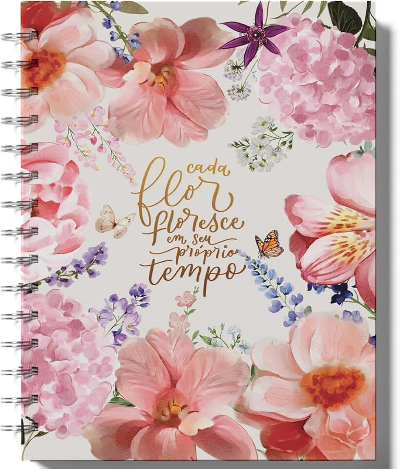 Planner 2026 - Delicado por fora, poderoso por dentro — organize-se com encanto!