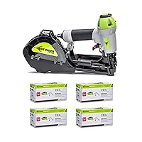 Vista 4 de Grapadora Neumática de Tapas Stinger CS150B, Tapas de 1", Grapas de 5/8" a 1-1/2" para Subyacente de Techado, Envolvente de Casa, y Aislamiento