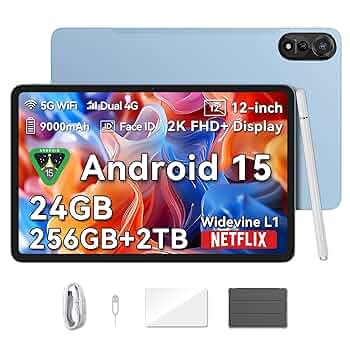 Android 15 タブレット 12インチ Blackview MEGA2 Amazon.com : Blackview Android 15 Tablet Mega2 2025, 12 inch