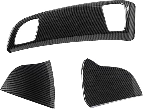 Miniatura 2 de Para C7 Corvette de fibra de carbono pasajeros salida de aire cubierta Trim Accesorios para 2014-2019 Chevrolet Corvette C7