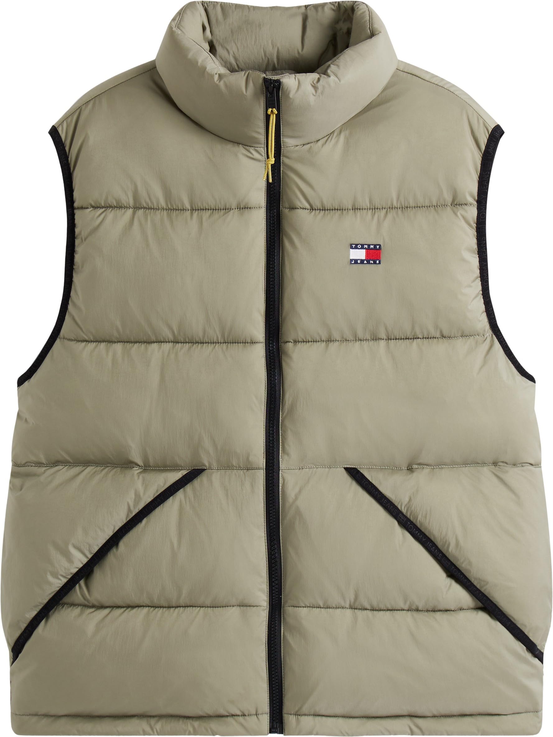 Tommy Jeans Tjm Vail Puffer Vest Dm0dm22069 Chaleco Hombre (Pack de 1)