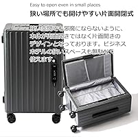 Amazon.co.jp: [&.FLAT] 折り畳めるキャリーケース キャリー