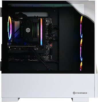 CyberPowerPC Gamer Xtreme VR Gaming PC, Intel Core Ultra 5 225F 3.3GHz, Radeon RX 9060 XT 8GB, 16GB DDR5, 1TB PCIe 4.0 SSD, WiFi Ready & Windows 11 Home (GXiVR8060A39)