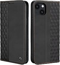 Mobile Phone Case for iPhone 15 Case, PU Leather Case iPhone 15 Flip Case with Card Slot & Stand Function, 360° Protection, Soft Texture and Precise Cut-Outs, Protective Case for iPhone 15,