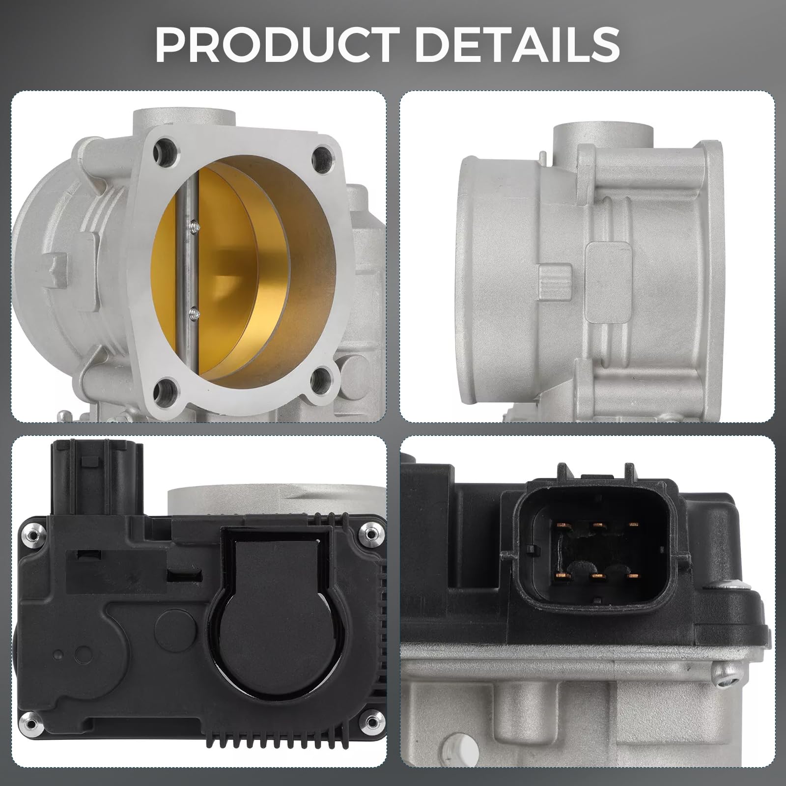 DOSKJOK Electronic Throttle Body Replacement For 2009-2014 Nissan Maxima 3.5L V6 - Fix Stalling & Hesitation