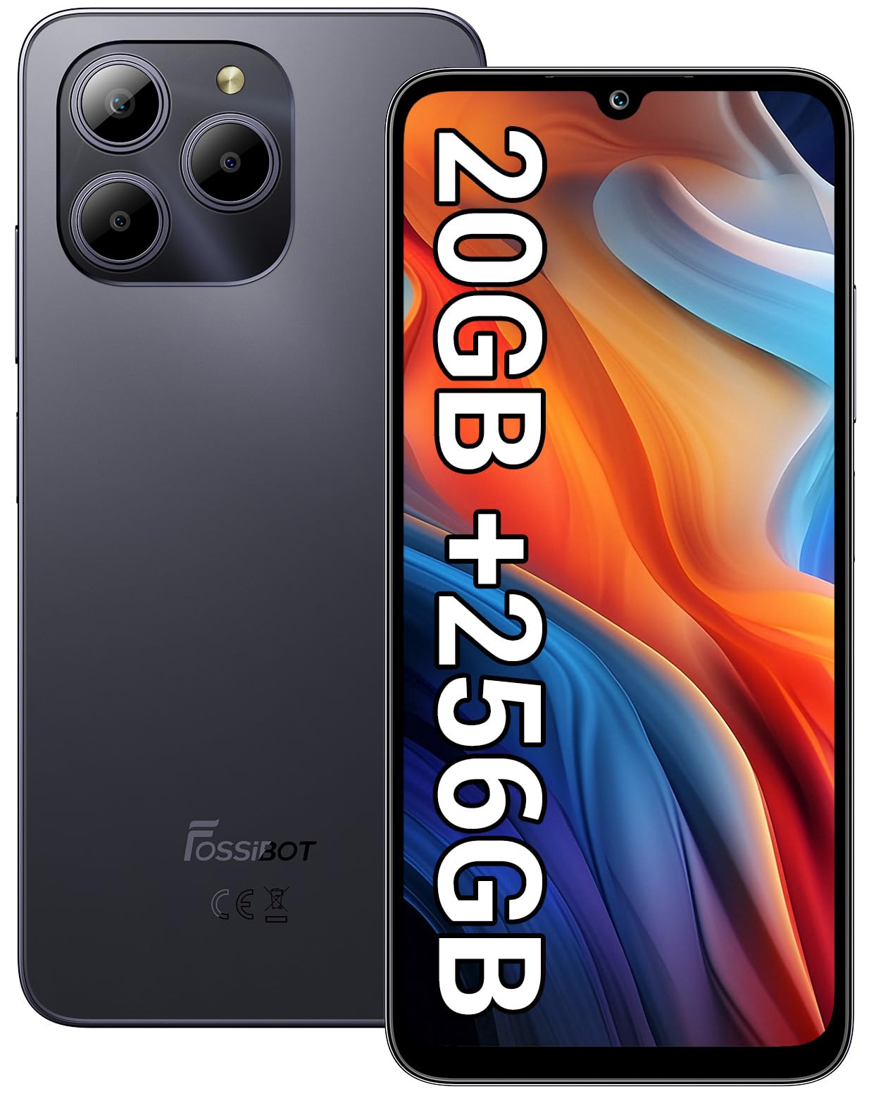 スマートフォン本体 Alf125 Amazon | FOSSiBOT S2 SIMフリー スマートフォン本体 20GB+256GB/1TB