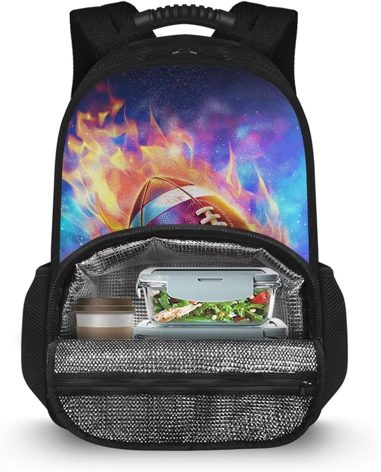Laptop Backpack with Lunch Box Insulated Adult Backpacks with Cooler Compartment 17 Inch Lunch Bag for Camping