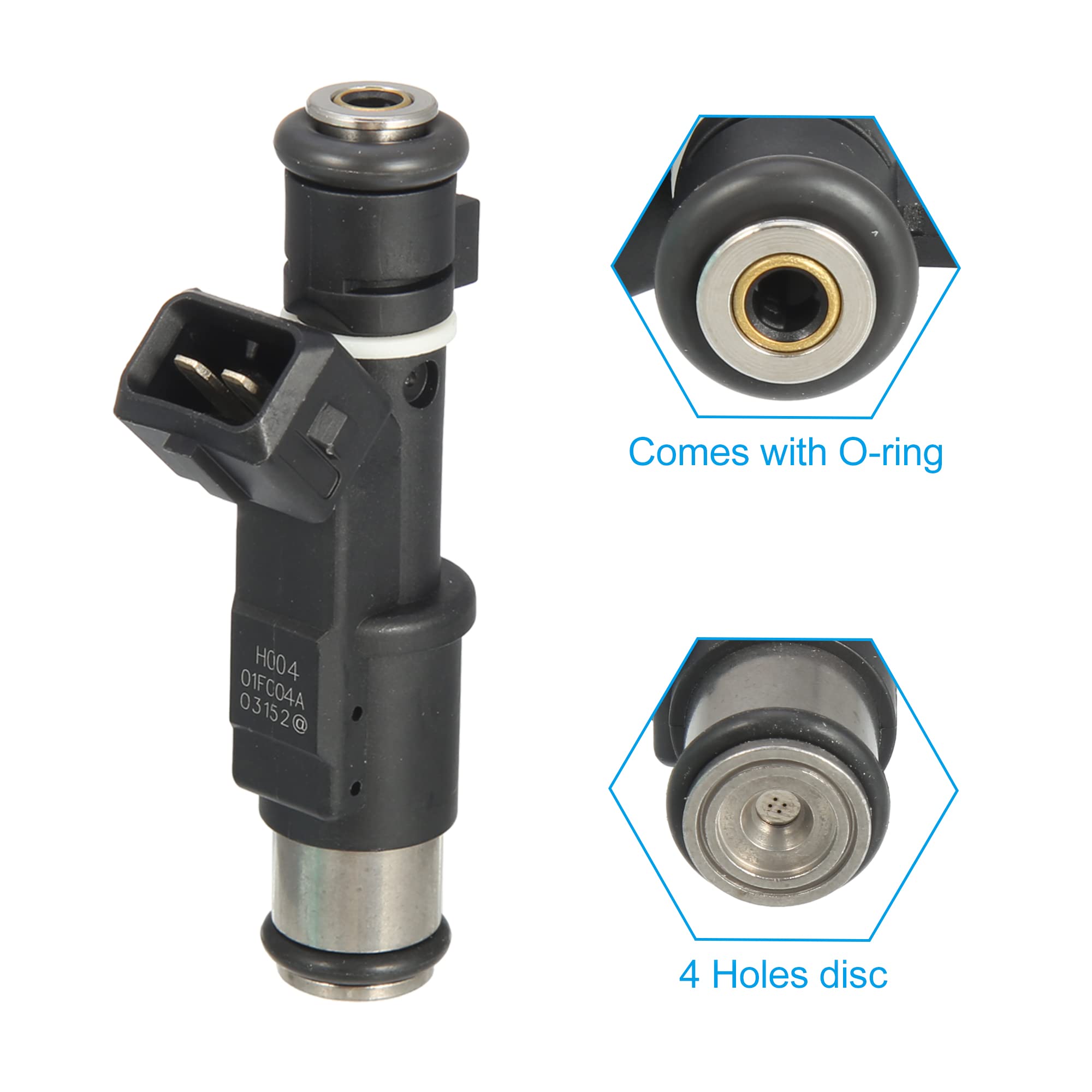 Amazon.com: X AUTOHAUX 1 Pcs 01F004A 9628084680 Fuel Injector