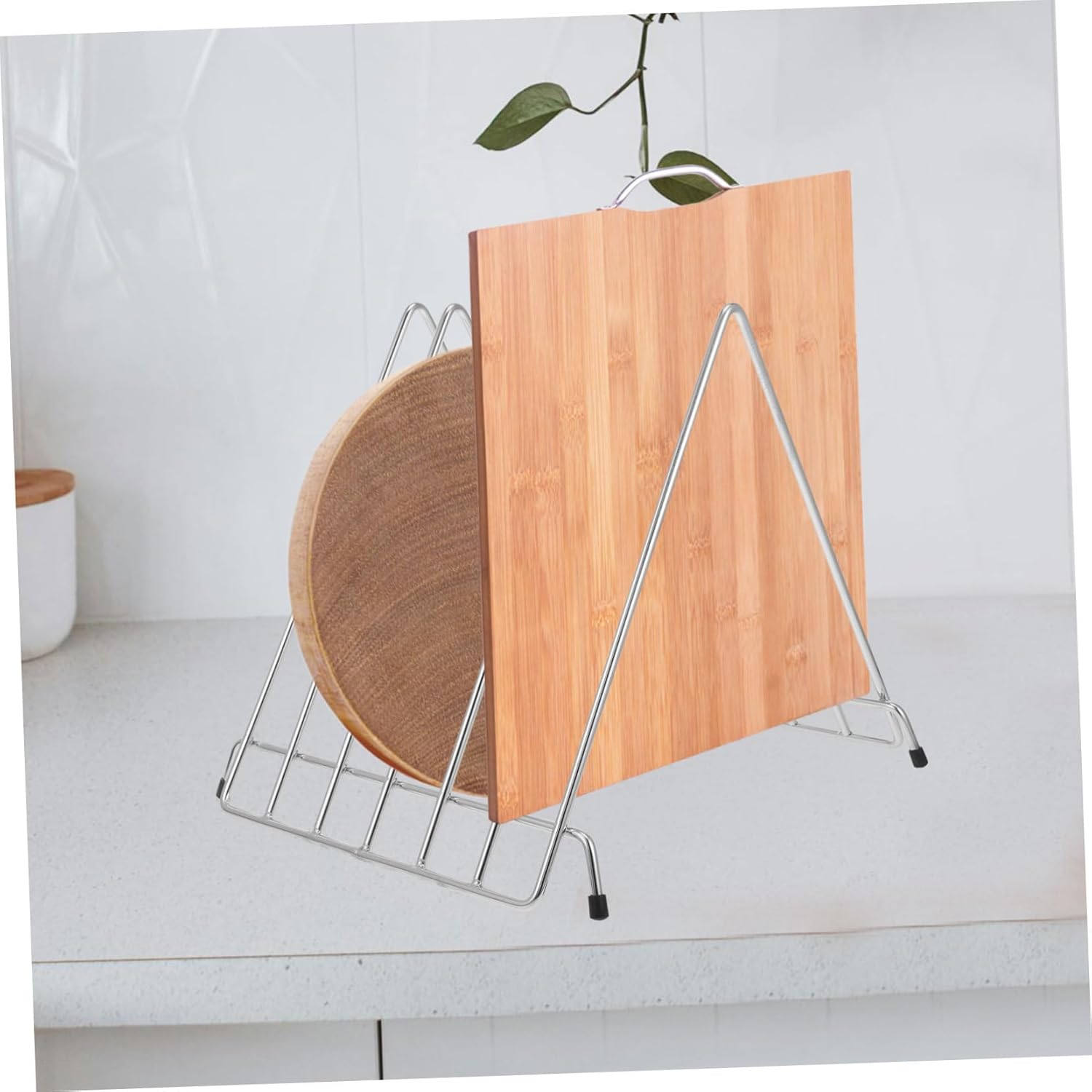 Stainless Steel Cutting Board Rack Chopping Boards for Kitchen Charcuterie Lid