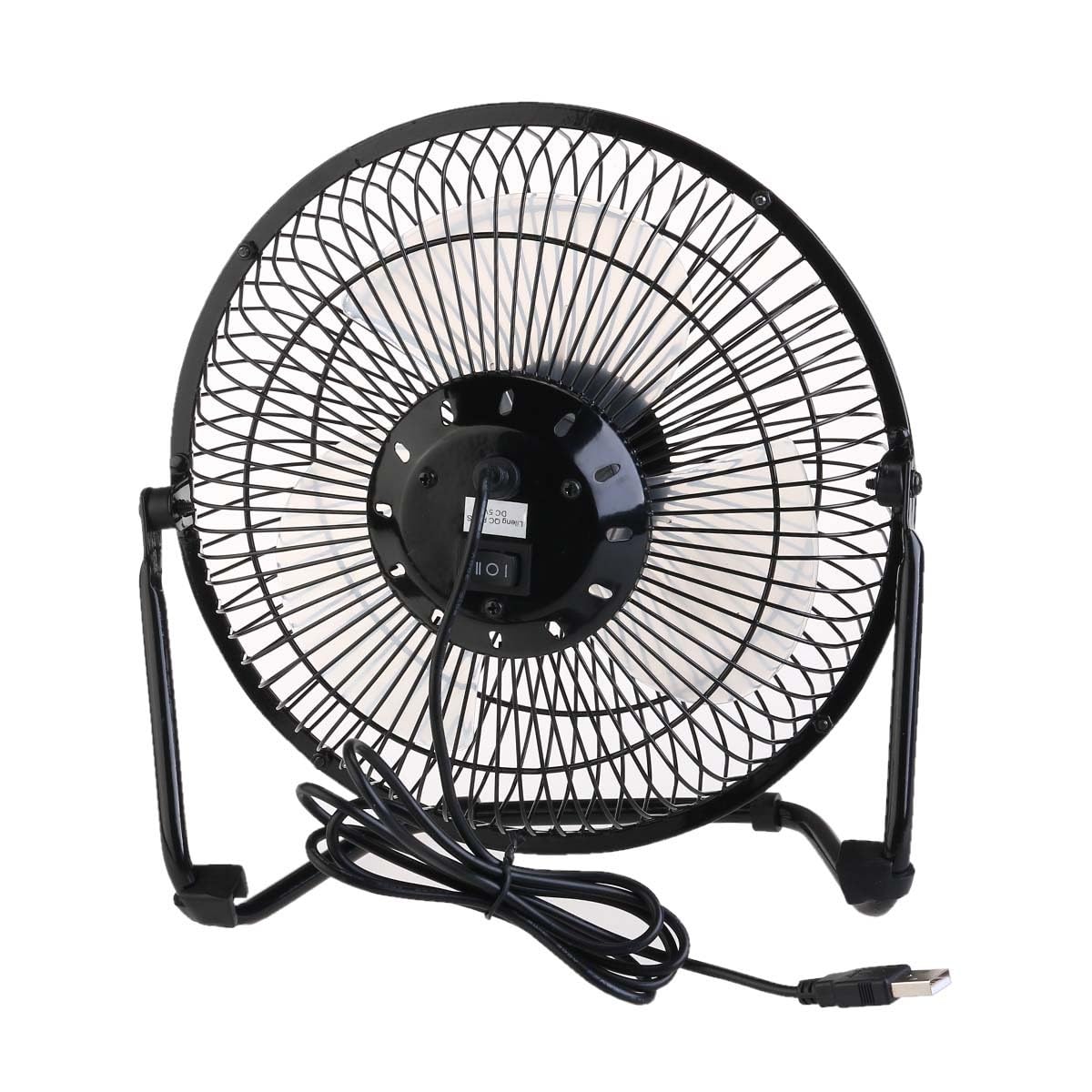 COHEALI Fiesta Verano Mini Ventilador Eléctrico de Metal USB 8 Pulgadas