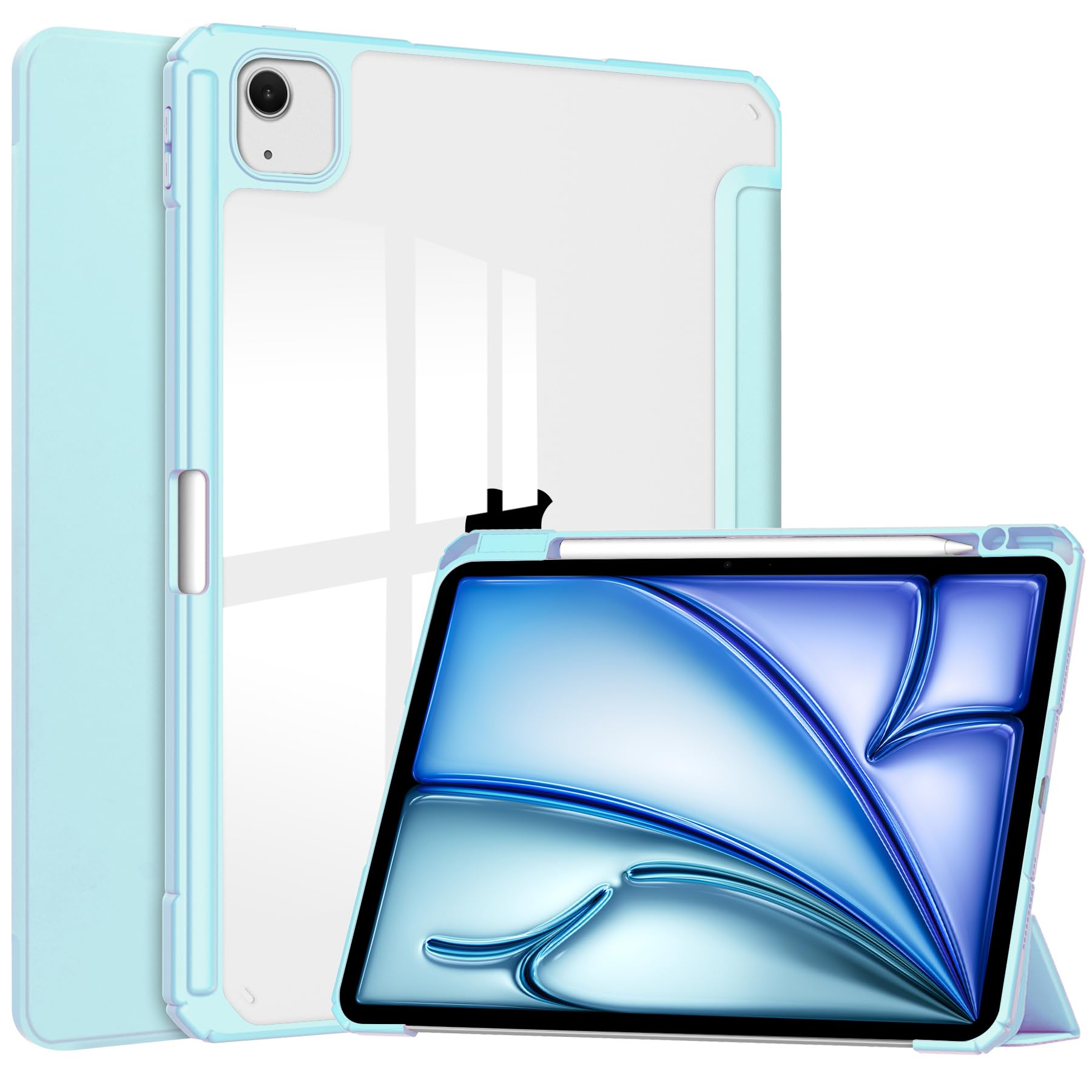 iPad air 13 ケース、pencil 一式 美品 Amazon.co.jp: Maledan 対応iPad Air 13インチ ケース M3 2025