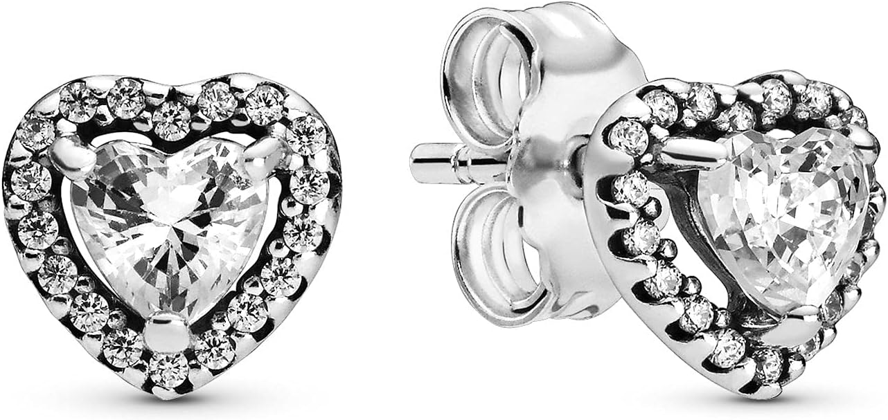 Elevated Heart, Clear CZ