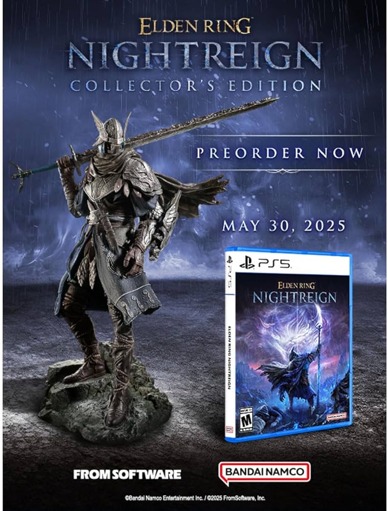 a*S様 ELDEN RING NIGHTREIGN コレクターズエディション Amazon.com: ELDEN RING NIGHTREIGN Collector's Edition PS5 : Video