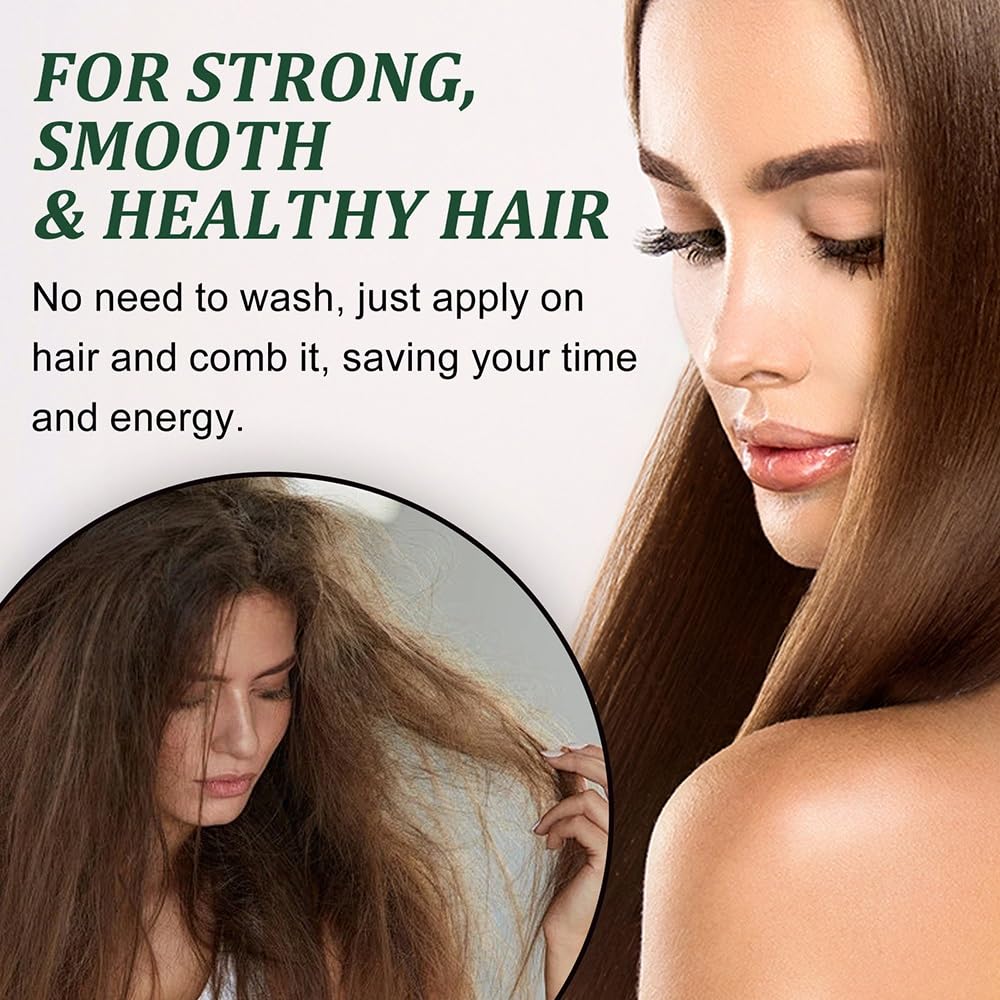 Acondicionador for el cabello sin enjuague