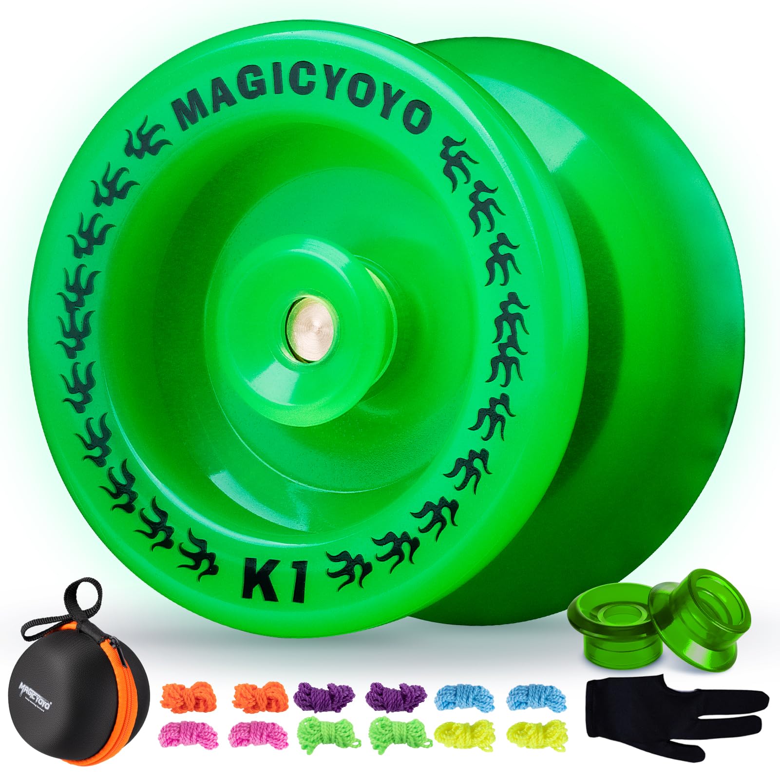 MAGICYOYO K1 Glow in The Dark Yoyo for Kids 8-12 & Adults