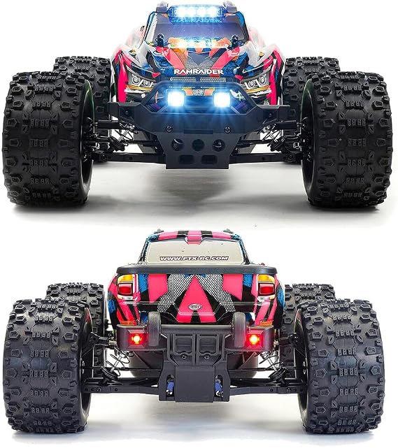 Ftx Ramraider 1/10 Brushless Monster Truck Rtr - Red/blue