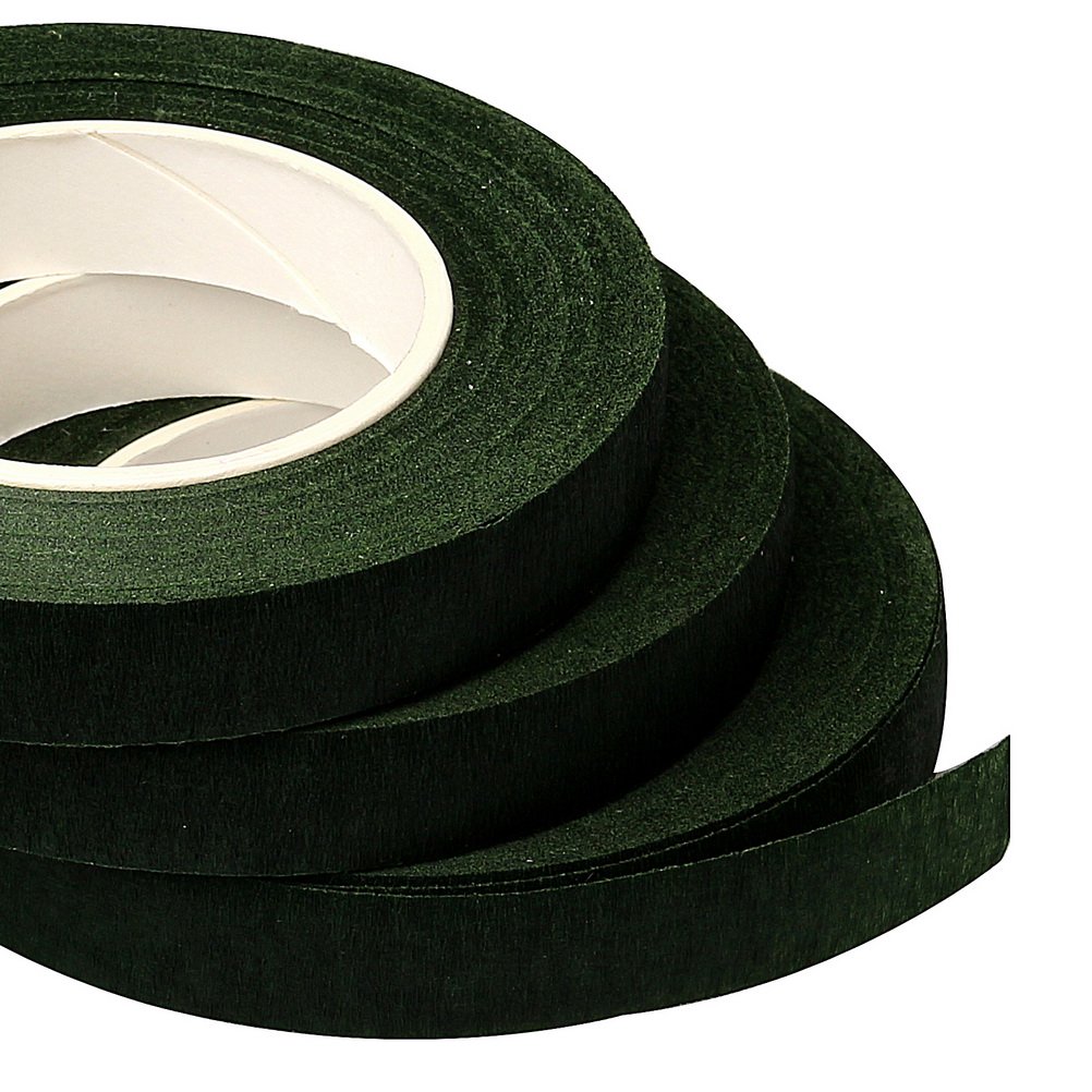 Msymsyu Floristenband – 6 Rollen, Dehnbar & Haftstark Für Blumenarrangements