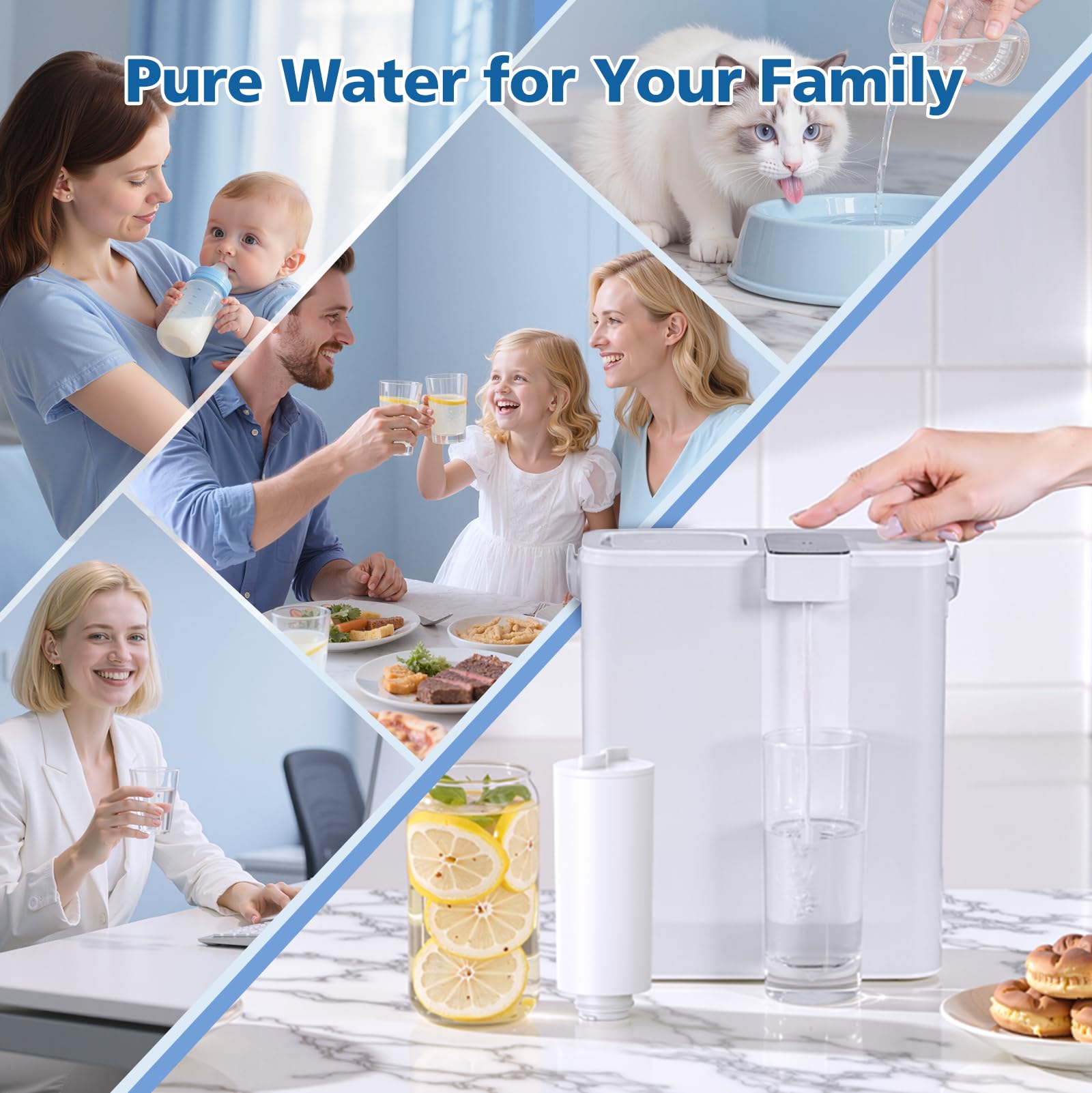 AWP2980WH - Confezione da 4 cartucce filtro istantanee per caraffa Philips AWP2980WH rispetto ad AWP2900