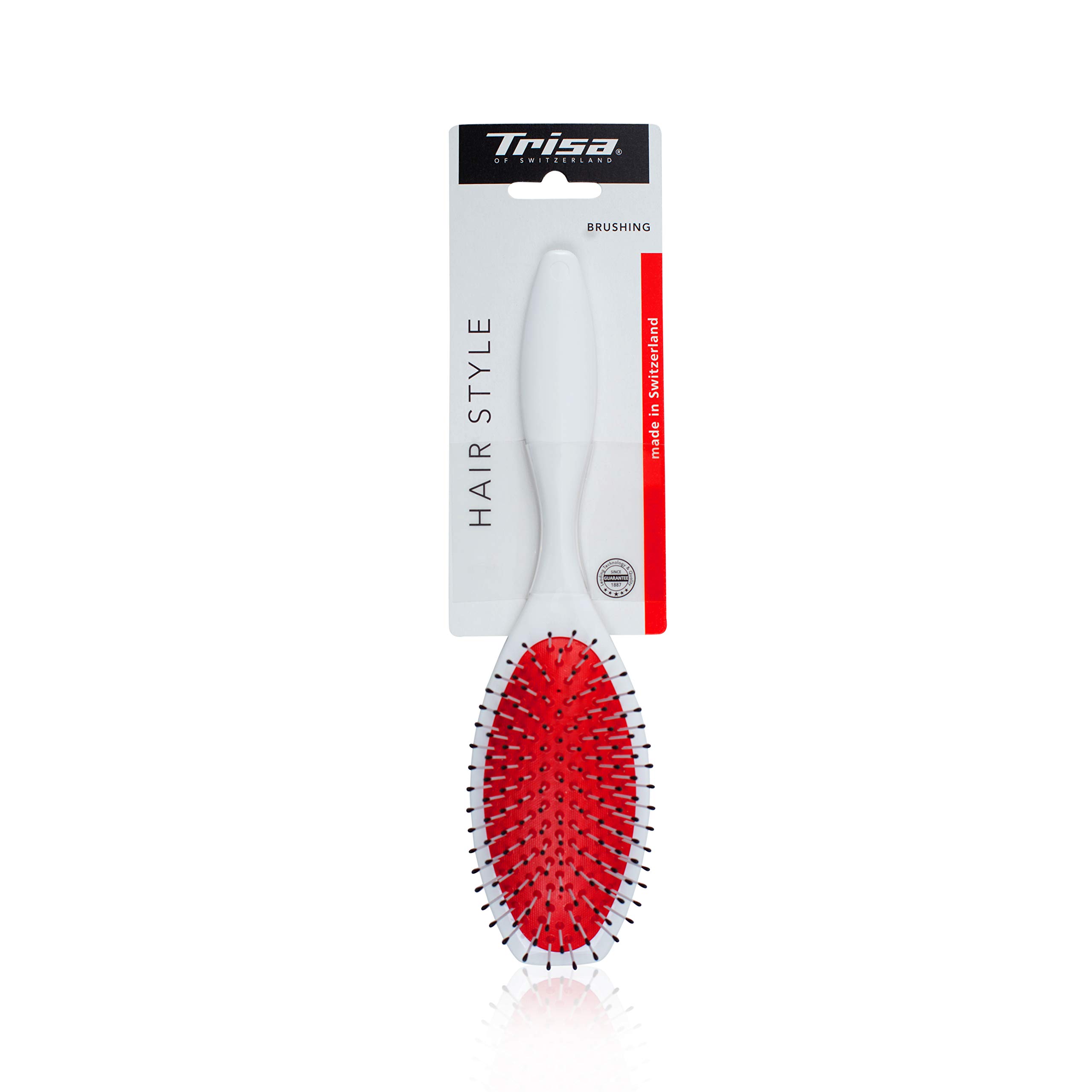 Trisa haribrush brushing & care swiss made rounded metal pins
