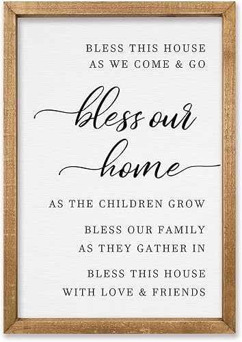 Miniatura 30 de Letrero con texto en inglés "I Still Remember the Days I Prayed" de 32 x 12 pulgadas, decoración de pared grande para sala de estar, placa enmarcada