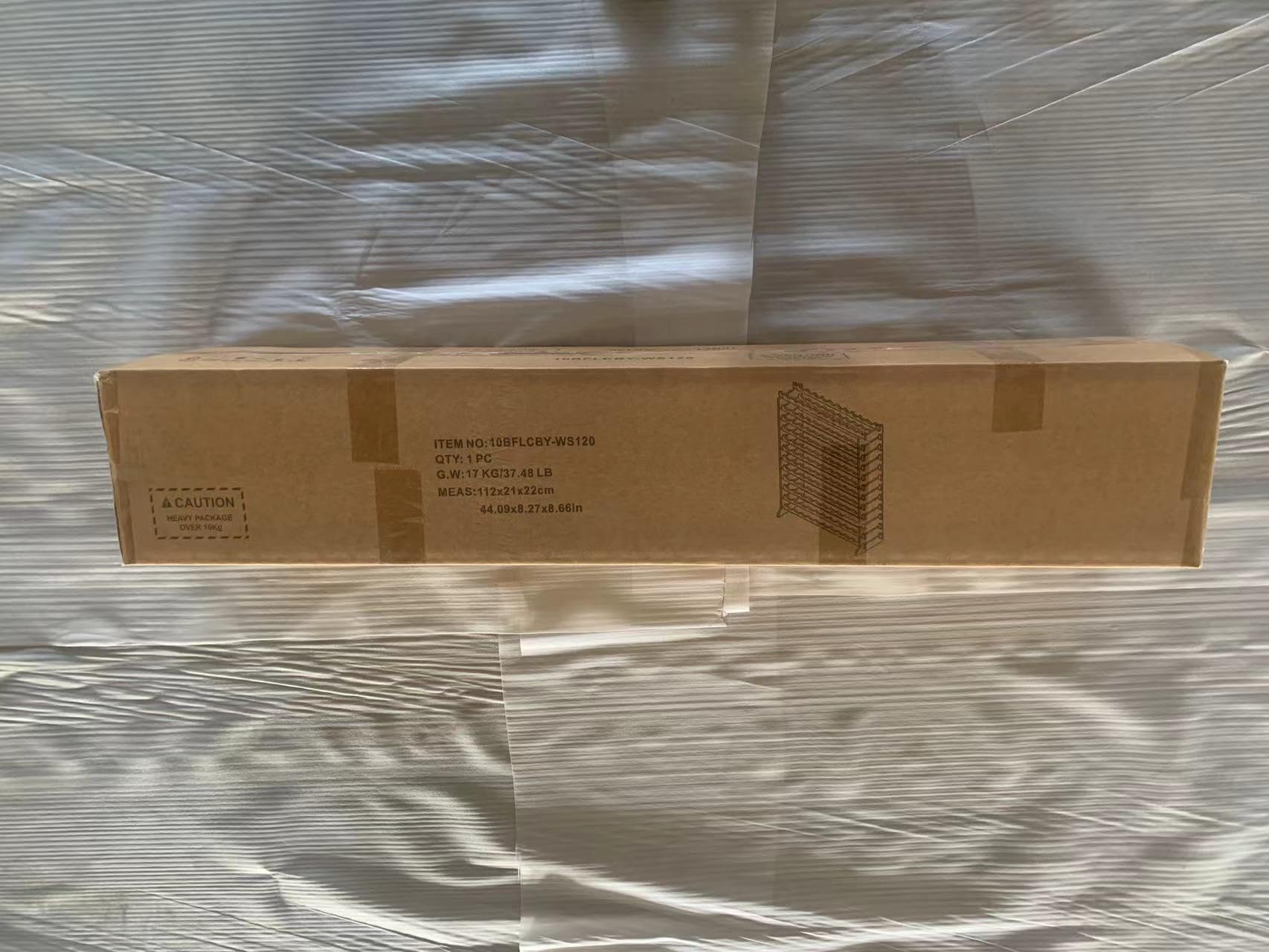 Weinregale Flaschenregal Schränke,Mit 12 Ebenen Für 120 Flaschen Wein Holzregal Weinhalter Weinständer Flaschenständer für Küche,Esszimmer,Bar