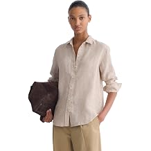 Everlane Women's The Must-Have Linen Shirt | Relaxed Fit Button-Down in Certified European Flax Linen