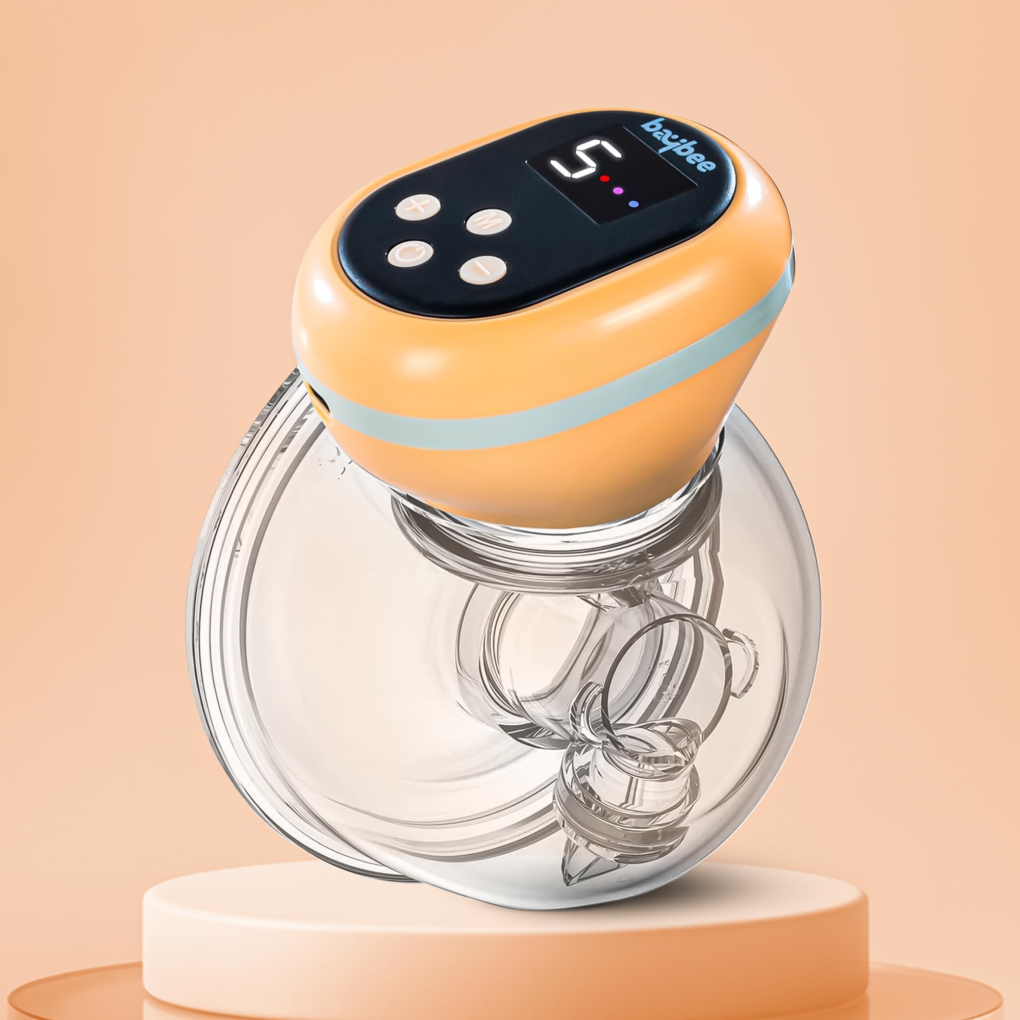 Breast Pump Electrical Machine for Mothers | Automatic Hands Free Breast Milk Pump with 3 Modes & 9 Levels | Portable Electric Wearable Breast Pump with Anti-Backflow & 210ml Large Capacity