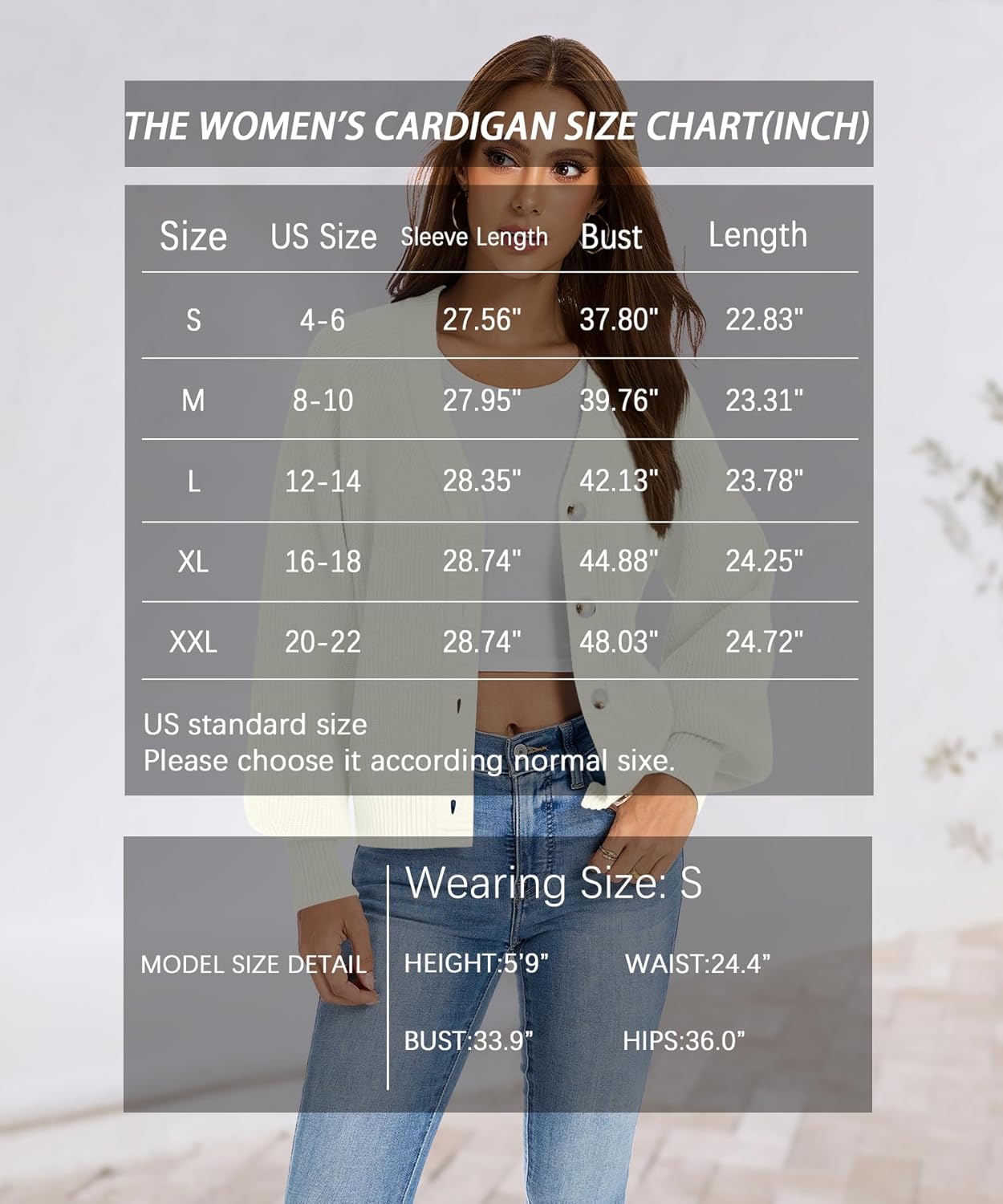 Womens Open Front Cardigan Sweaters 2025 Fall Long Sleeve Button Down Chunky Knit Casual Outerwear Coats - Image 6