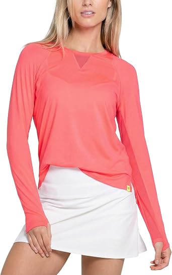 Lucky In Love Womens High Low Breezy Long Sleeve Top