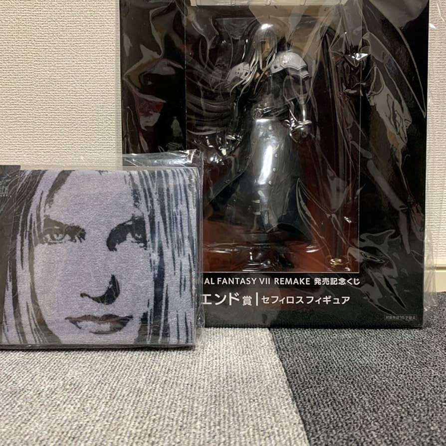 ファイナルファンタジー7リメイク一番くじ　エンド賞・A賞セフィロス・クラウド FF7 リメイク』発売記念くじ登場！クラウド・セフィロスたちのスケール