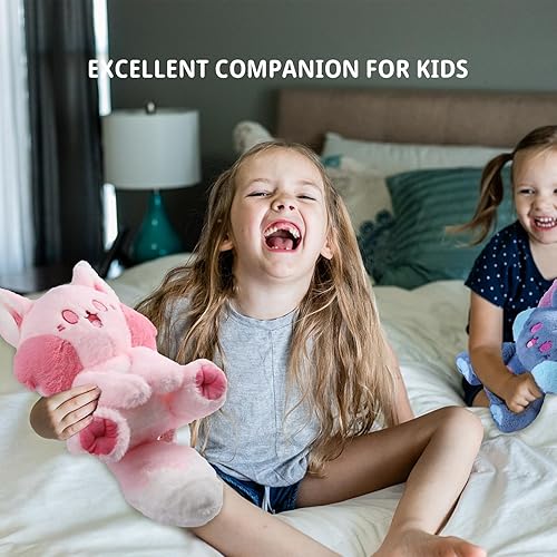 Miniatura 4 de QCOTNG Animal de peluche de zorro con colas grandes, animales de peluche suaves para niños y niñas, regalo de cumpleaños para niños (19 pulgadas,